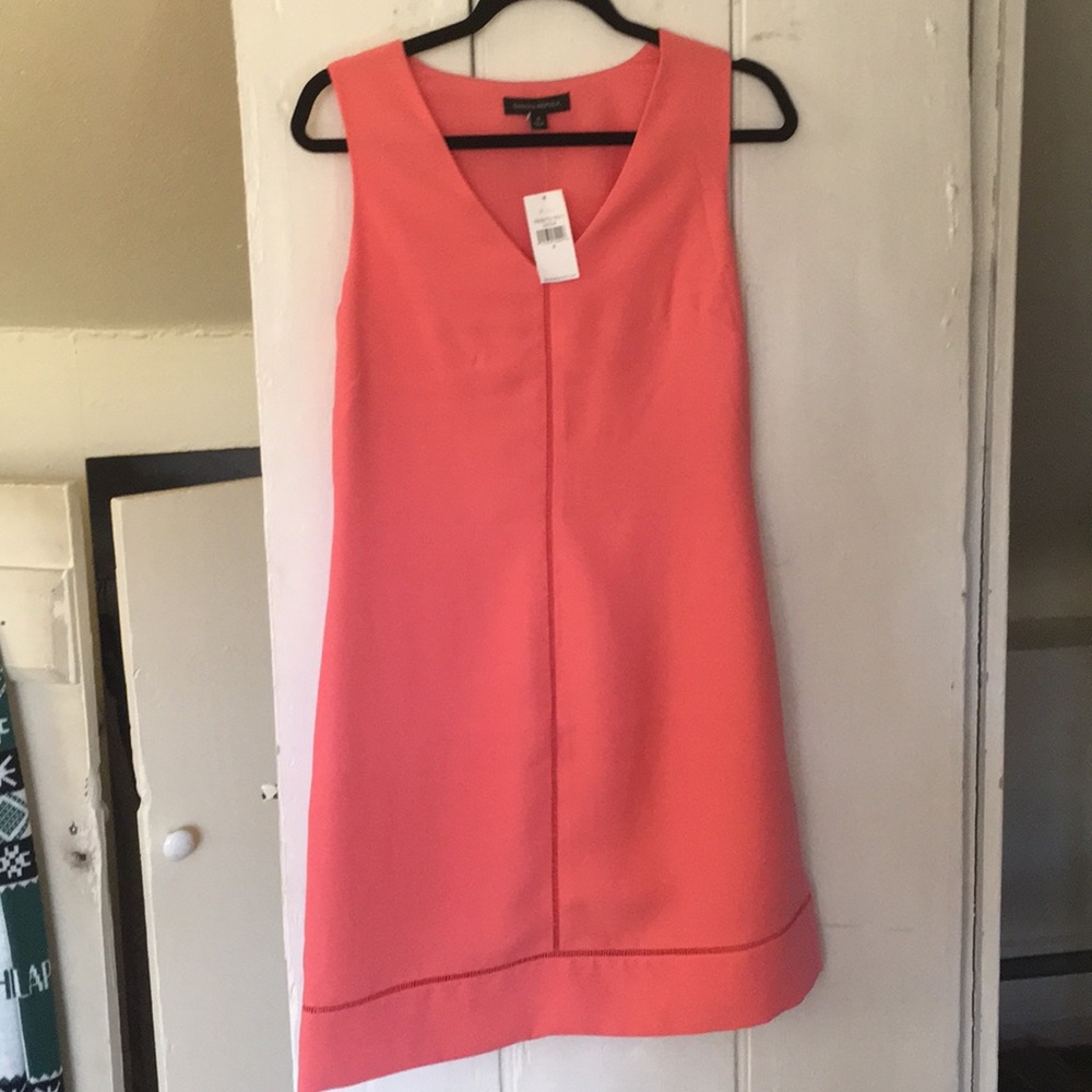 Banana Republic Coral Shift Dress - NWT Size 4
